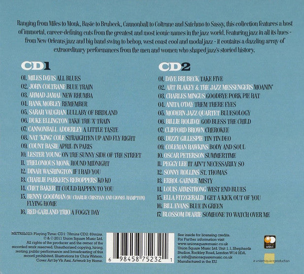 Various : Swinging With The Masters - An Essential Jazz Collection (2xCD, Comp)