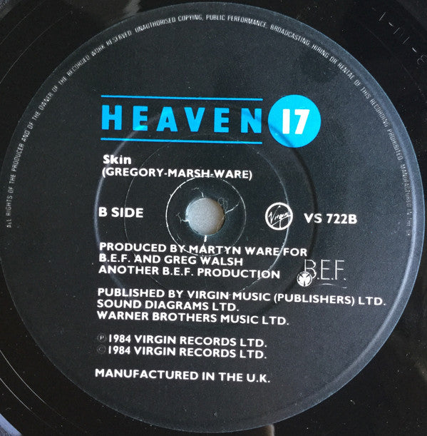 Heaven 17 : This Is Mine (7", Single, Pap)