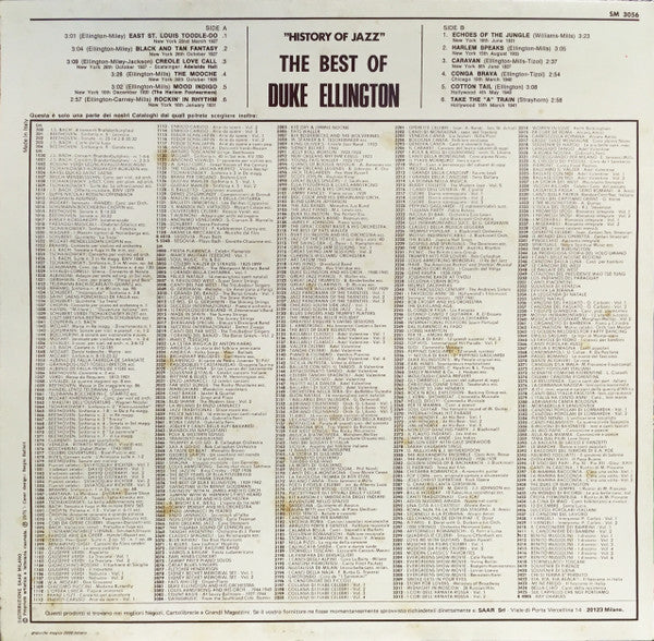 Duke Ellington : The Best Of Duke Ellington (LP, Comp, RE)