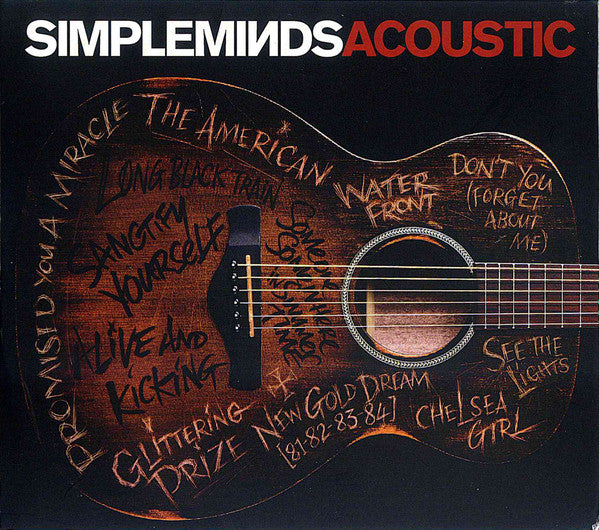 Simple Minds : Acoustic (CDr, Album, Num, Promo)