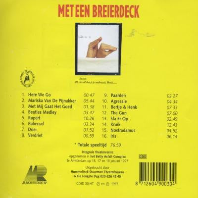 Hans Teeuwen : Met Een Breierdeck (CD, Album)
