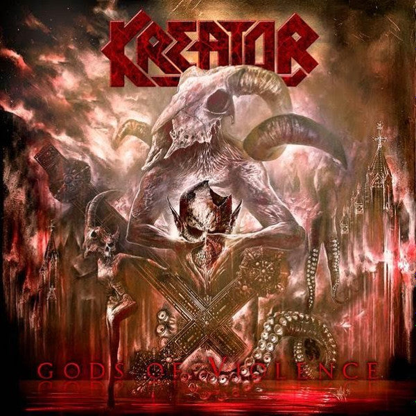 Kreator : Gods Of Violence (2xLP, Album, Ltd, Cle)