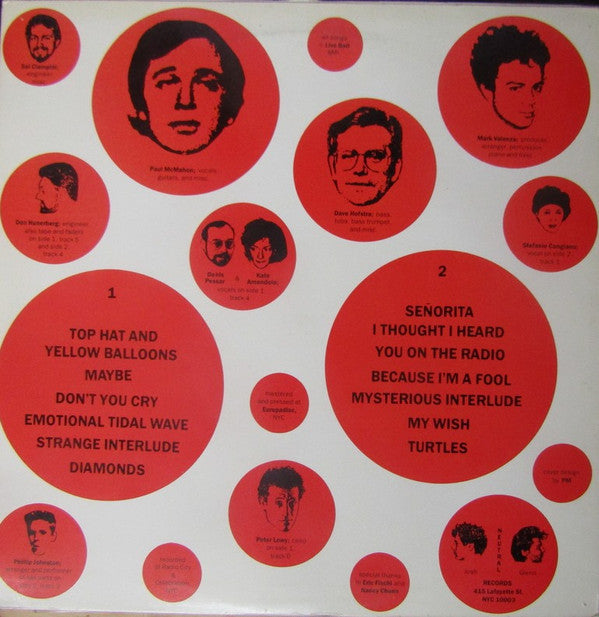 Paul McMahon : Paul McMahon (LP, Album)