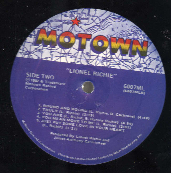 Lionel Richie : Lionel Richie (LP, Album, RP, UPC)