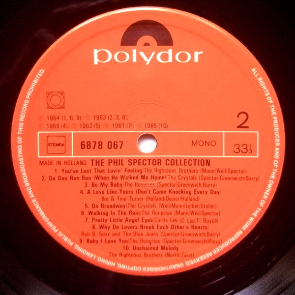 Various : The Phil Spector Collection (LP, Comp, Mono, Gat)