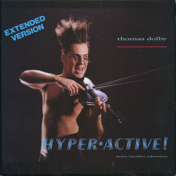 Thomas Dolby : Hyperactive! (Heavy Breather Subversion) (12", Maxi)