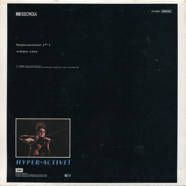 Thomas Dolby : Hyperactive! (Heavy Breather Subversion) (12", Maxi)