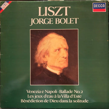 Franz Liszt, Jorge Bolet : Piano Works = Oeuvres Pour Piano = Klavierwerke Vol. 6 (LP)