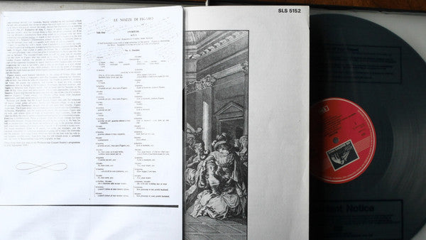 Mozart* - Eberhard Wächter, Elisabeth Schwarzkopf, Fiorenza Cossotto, Giuseppe Taddei, Anna Moffo, Philharmonia Orchestra And Chorus*, Carlo Maria Giulini : The Marriage Of Figaro (Le Nozze Di Figaro) (3xLP, RE + Box)
