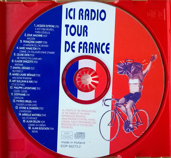 various : Chansons à la Carte - Un Tour de France - de 16 Mooiste Chansons (CD, Comp)
