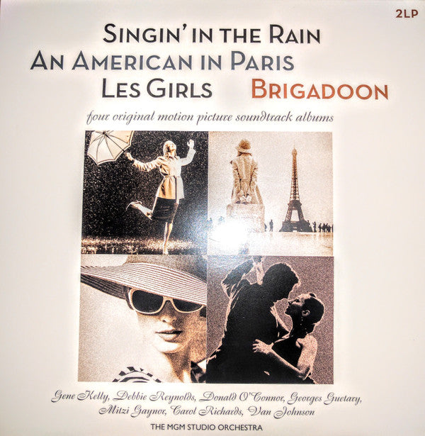 Various : Singin' In The Rain - An American In Paris - Les Girls - Brigadoon - From Original Motion Picture Soundtrack Albums (LP, Comp, RE, RM)