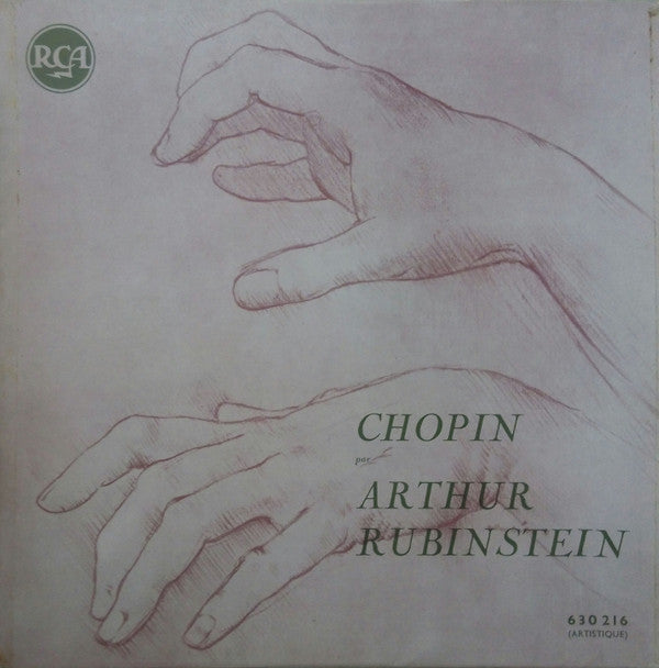 Frédéric Chopin - Arthur Rubinstein : Chopin Par Rubinstein (LP, Mono)