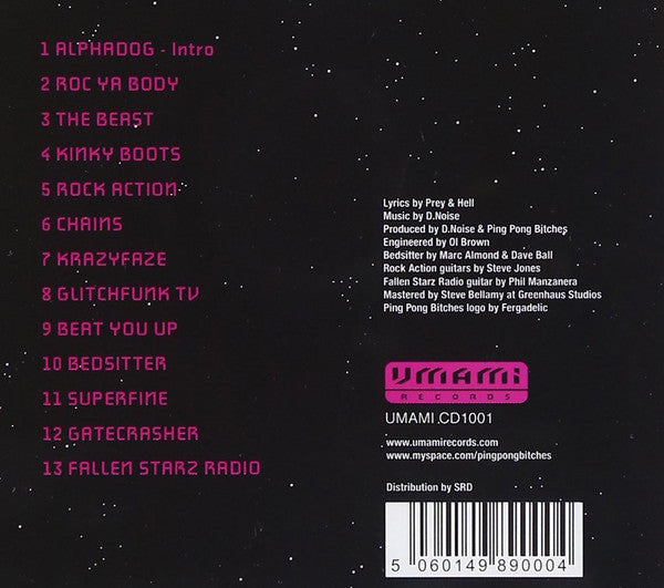Ping Pong Bitches : Alphadog (CD, Album)