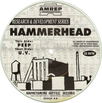 Hammerhead (2) : U.V. / Peep (7", Single, Pic)