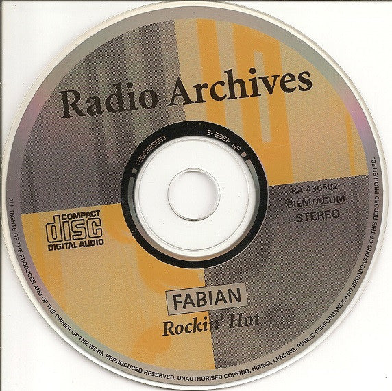 Fabian (6) : Rockin' Hot (CD, Comp)