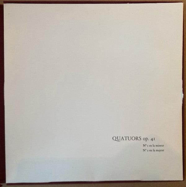 Robert Schumann - The Dimov Bulgarian State Quartet : Quatuors À Cordes - Intégrale (2xLP + Box)