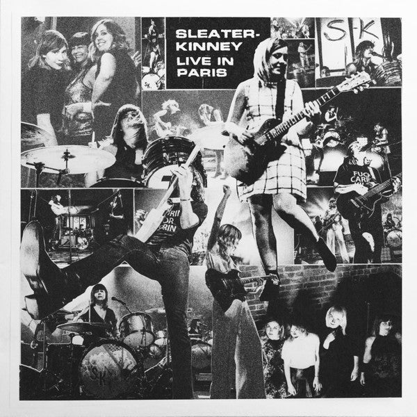 Sleater-Kinney : Live In Paris (LP, Album, Ltd, Gre)