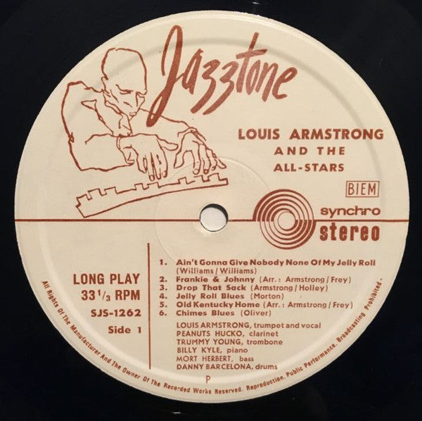 Louis Armstrong And His All-Stars : Louis Armstrong And The All-Stars (LP, Album, RE)