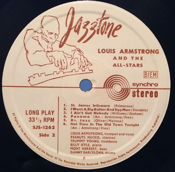 Louis Armstrong And His All-Stars : Louis Armstrong And The All-Stars (LP, Album, RE)
