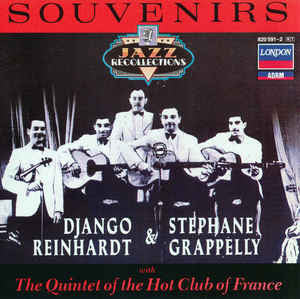 Django Reinhardt & Stéphane Grappelli With Quintette Du Hot Club De France : Souvenirs (CD, Comp, Mono)