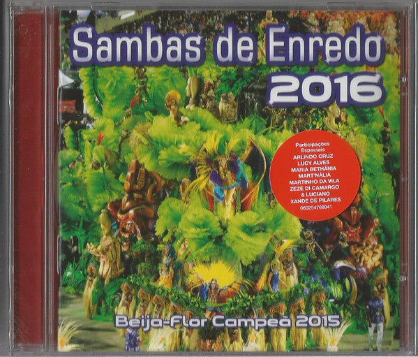 Various : Sambas De Enredo 2016 (CD, Album)
