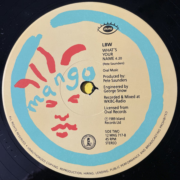 LBW : Soul Limbo '89 (12")