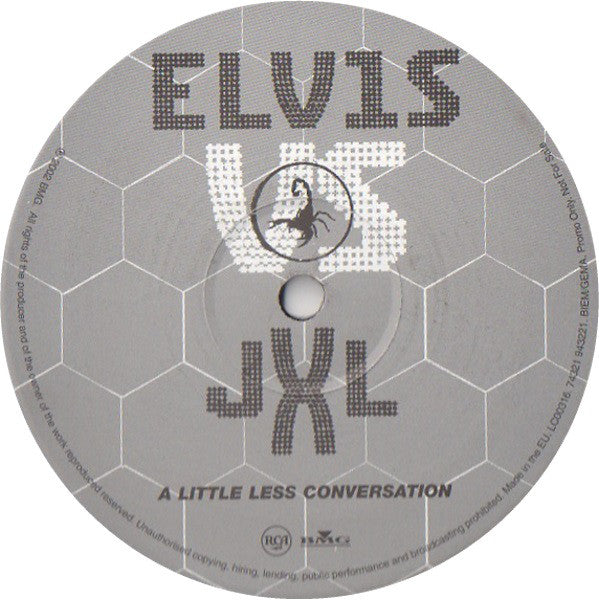 Elvis* vs. JXL* : A Little Less Conversation (12", S/Sided, Single, Promo)