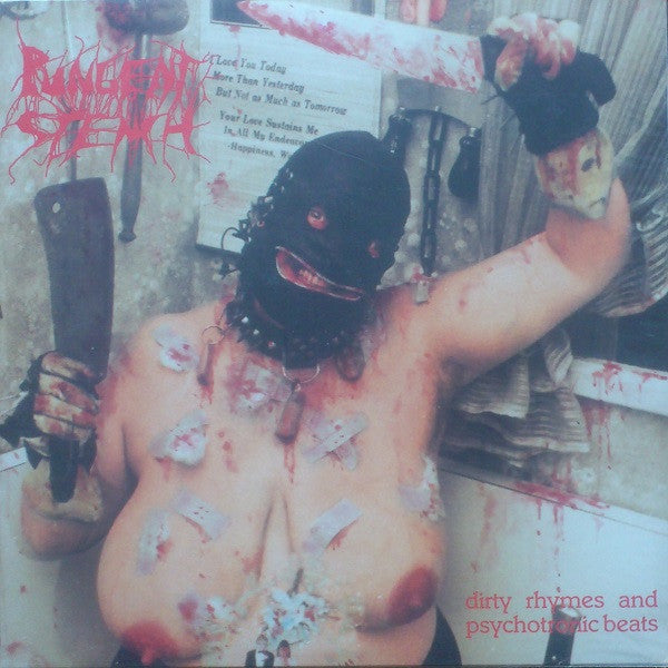 Pungent Stench : Dirty Rhymes And Psychotronic Beats (12", MiniAlbum, Yel)