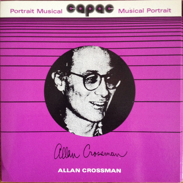 Allan Crossman : Portrait Musical CAPAC (7", EP)