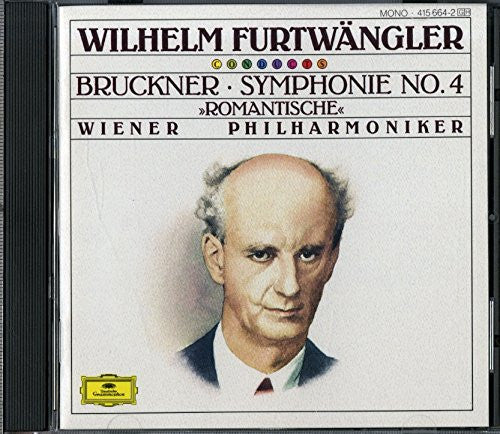 Anton Bruckner, Wilhelm Furtwängler, Wiener Philharmoniker : Symphonie No. 4 »Romantische« (CD, Album, Mono)