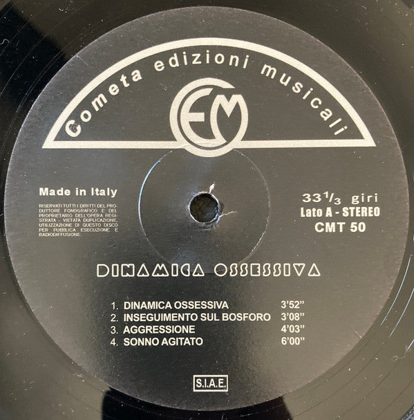 Luigi Zito, Vittorio Nadalin : Dinamica Ossessiva (LP, Ltd)