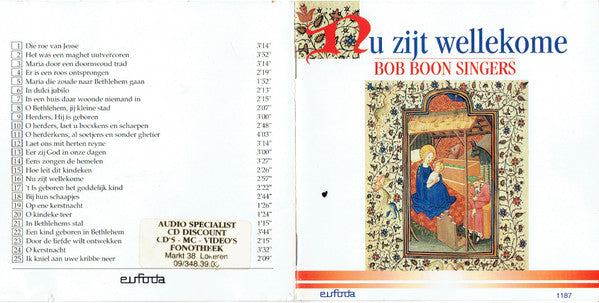 Bob Boon Singers : Nu Zijt Wellekome (CD, Album)