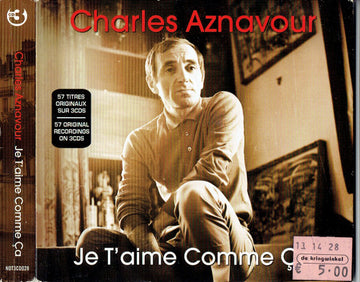 Charles Aznavour : Je T'aime Comme ça (3xCD, Comp)