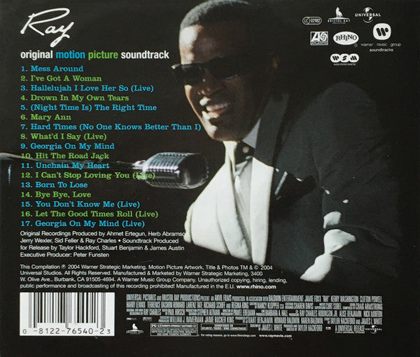 Ray Charles : Ray (Original Motion Picture Soundtrack) (CD, Comp)