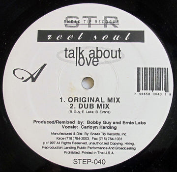 Reel Soul : Talk About Love (12")