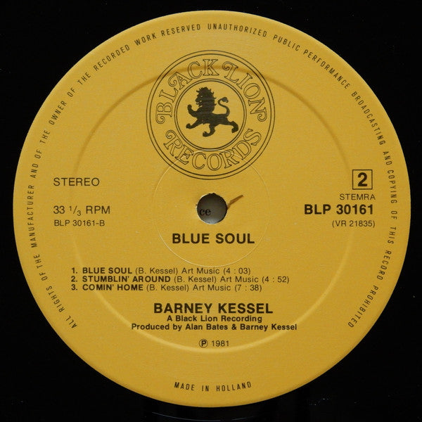 Barney Kessel : Blue Soul (LP, Album)