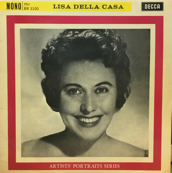 Lisa Della Casa : Lisa Della Casa (10", Comp, Mono)