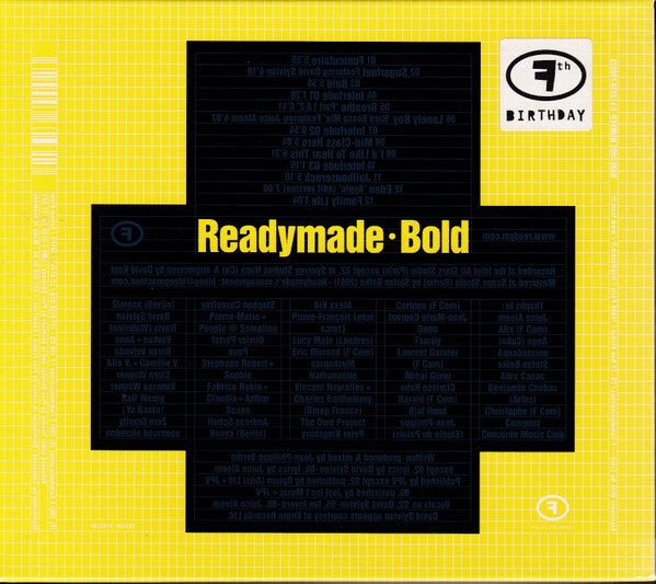 Ready Made : Bold (CD, Album)