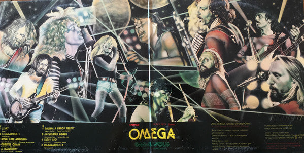 Omega (5) : Gammapolis (LP, Album, Gat)