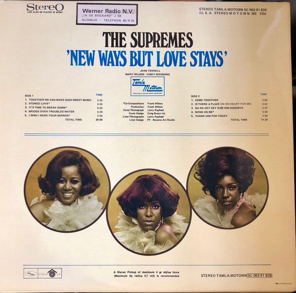 The Supremes : New Ways But Love Stays (LP, Album)