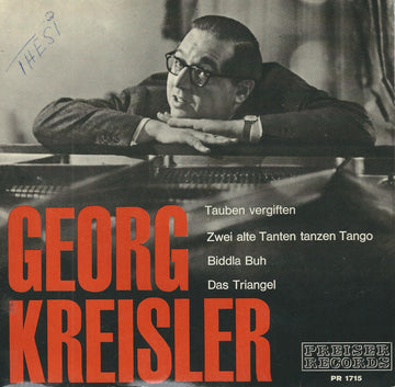 Georg Kreisler : Tauben Vergiften (7", EP, RE)