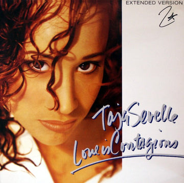 Taja Sevelle : Love Is Contagious (Extended Version) (12", Single)