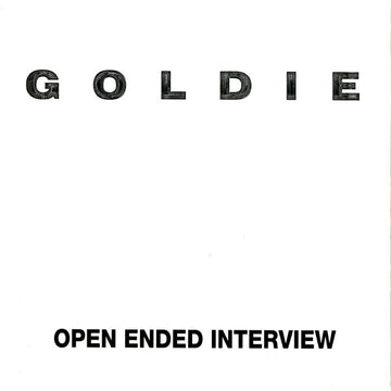 Goldie : Open Ended Interview (CD, Promo)