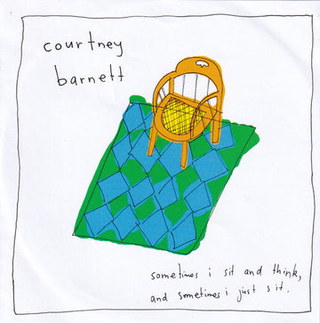 Courtney Barnett : Sometimes I Sit And Think, And Sometimes I Just Sit (CDr, Album, Promo, Wat)