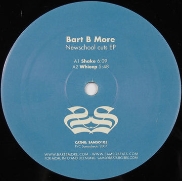 Bart B More : Newschool Cuts EP (12", EP)