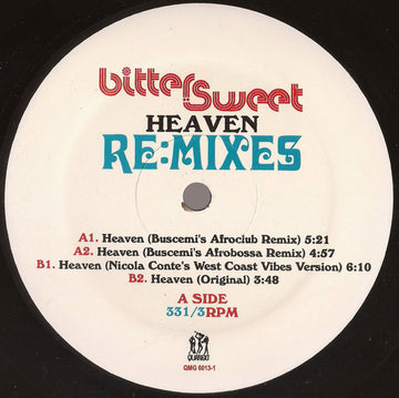 Bitter:Sweet : Heaven (Re:mixes) (12")