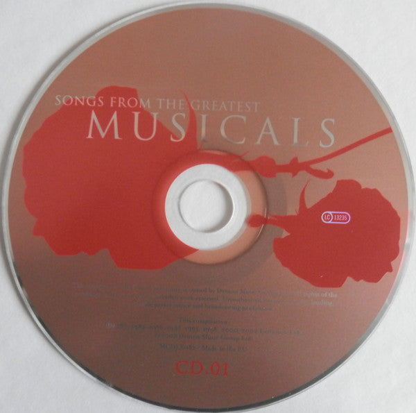 Various : Songs From The Greatest Musicals  (2xCD, Comp)