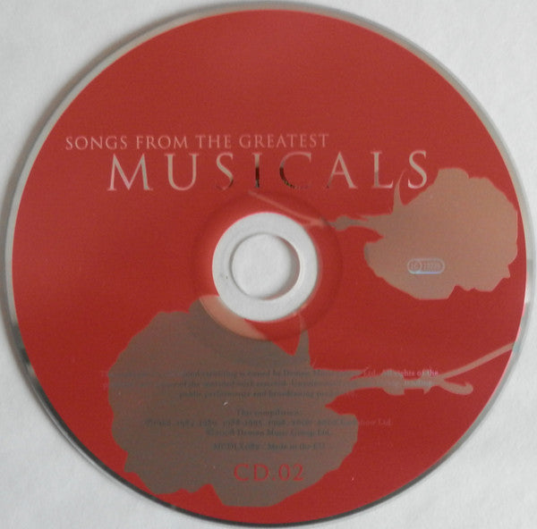 Various : Songs From The Greatest Musicals  (2xCD, Comp)