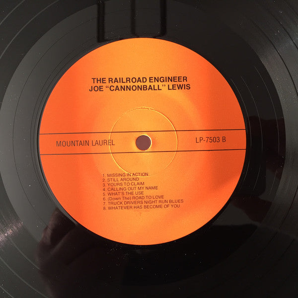 Joe Lewis (3) : Joe "Cannonball" Lewis* ‎– The Railroad Engineer (LP, Comp, Mono)