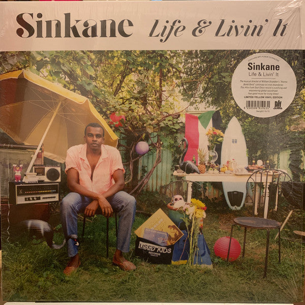 Sinkane : Life & Livin' It  (LP, Album, Ltd, Yel)